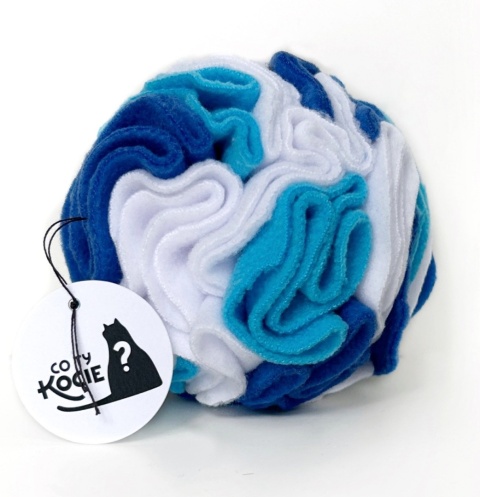 KULA WĘCHOWA dla kota | Zima | 10 cm | Co Ty Kocie KULA WĘCHOWA dla kota | Zima | 10 cm | Co Ty Kocie