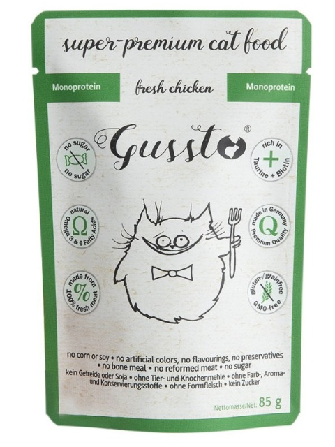Karma Gussto saszetka 85 g, kurczak Karma Gussto saszetka 85 g, kurczak