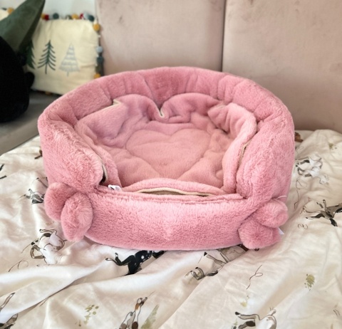 LEGOWISKO DLA KOTA | Różowo Mi | ⌀ 50 cm | Co Ty Kocie