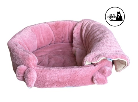 LEGOWISKO DLA KOTA | Różowo Mi | ⌀ 50 cm | Co Ty Kocie