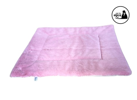 RÓŻOWA MRUCZMATKA | 57 cm x 52 cm | Co Ty Kocie